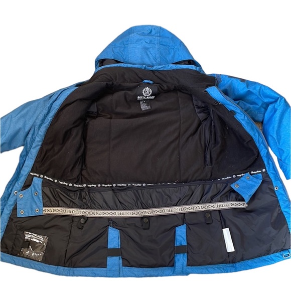 Betty Rides blue Snowboarding Jacket - Picture 11 of 14